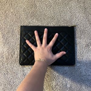 Black Kate Spade clutch